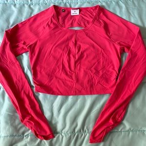 Whitney Simmons collection long sleeve crop top